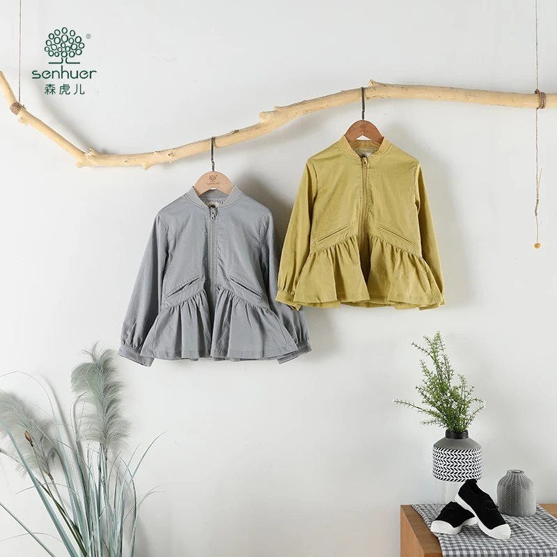 春秋女中童原创设计长袖裙外套2121062268