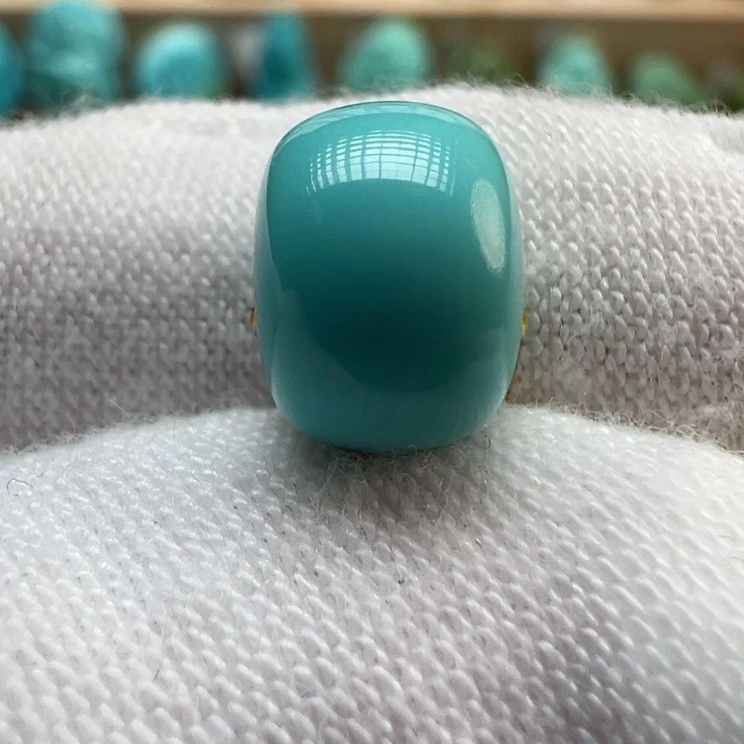 绿松石未镶嵌配饰9×6.7