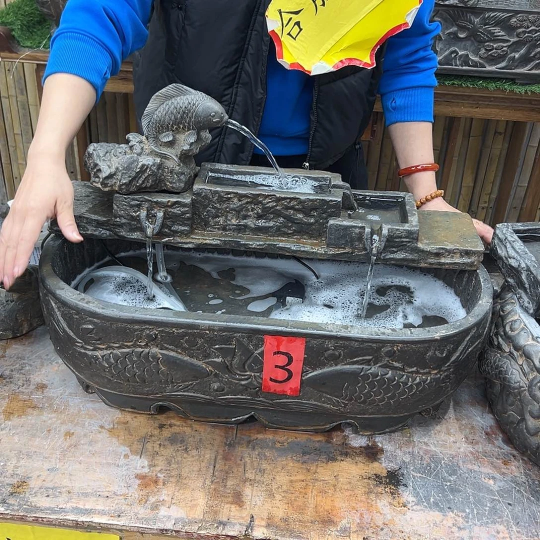 缸和流水一套全套