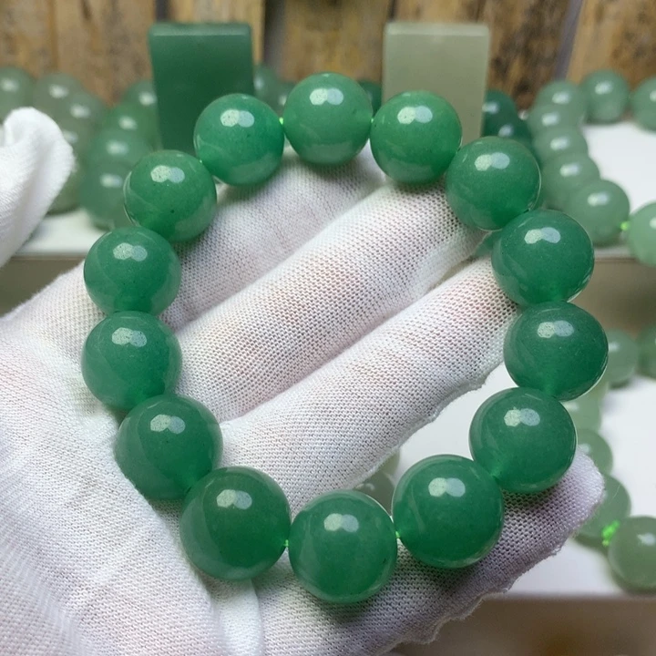 用***1东陵石未镶嵌手链东陵玉珠子手链