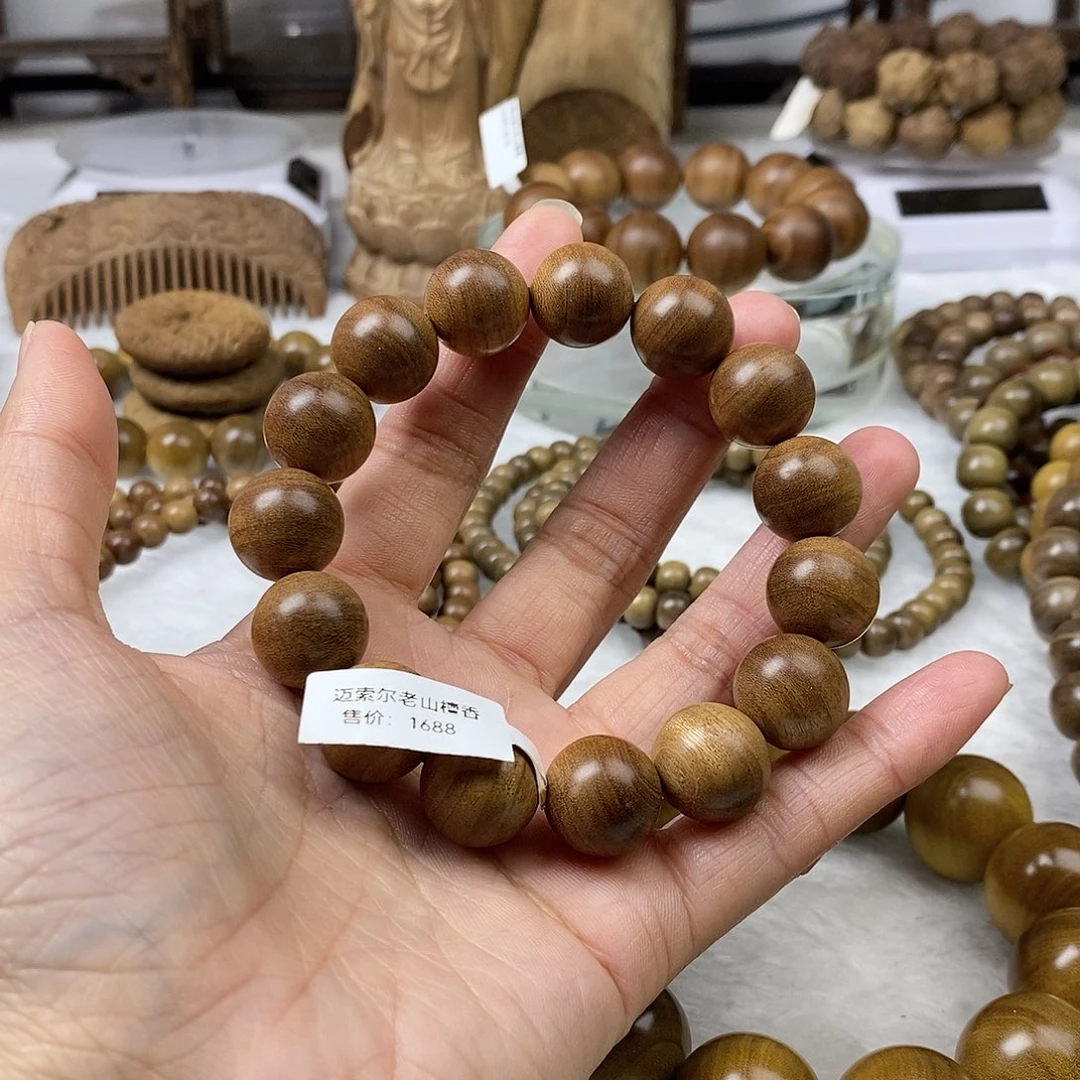 檀香木手串/手链满***何