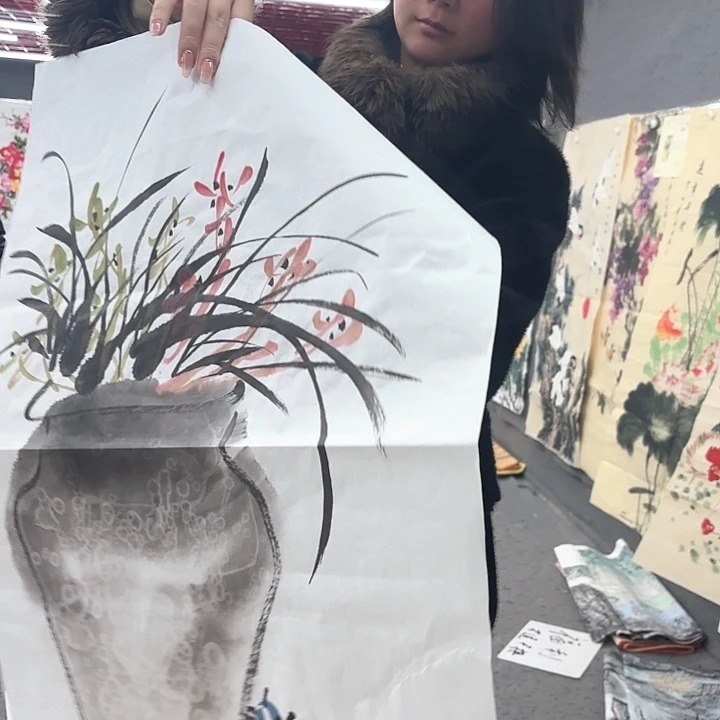 国画无毛和被绒毛或被绒毛