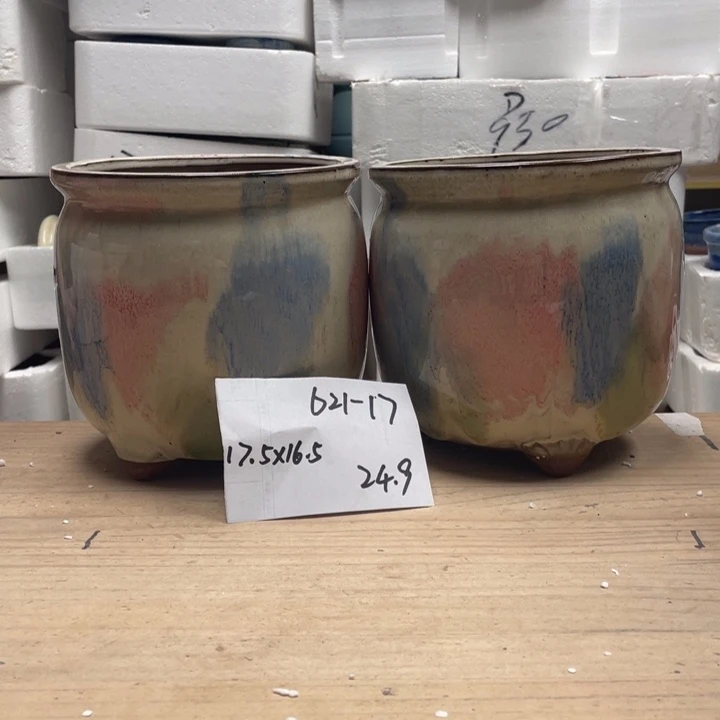 紫砂花盆多肉花盆微瑕17