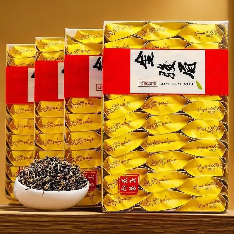 金骏眉红茶2025新茶花果香蜜香明前春茶耐泡茶叶独立小包装