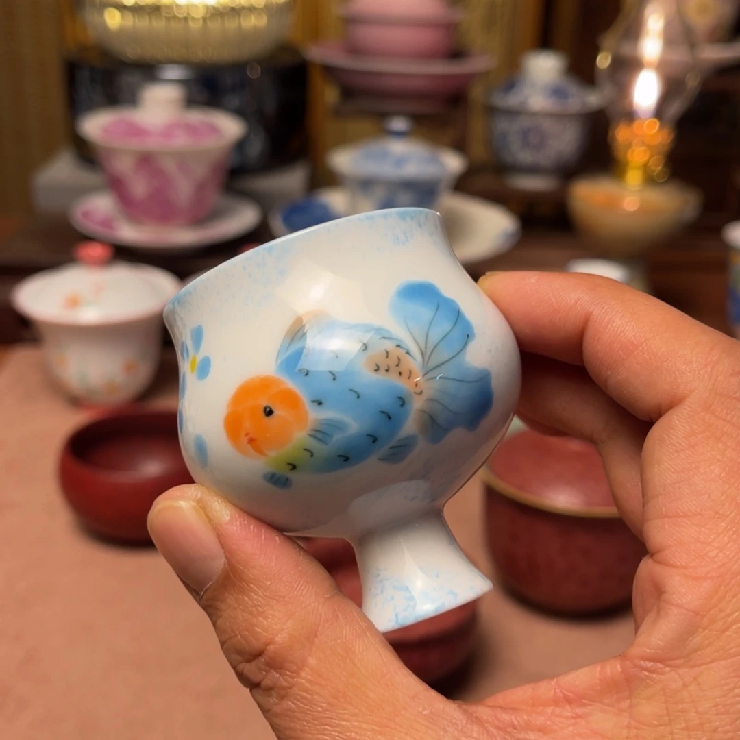 素铭品瓷釉下彩茶具01