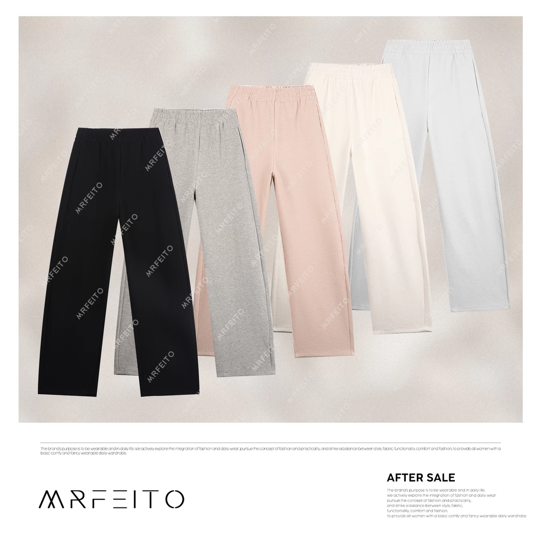 2025新款高腰休闲百搭显高直筒裤H1191K02C30911