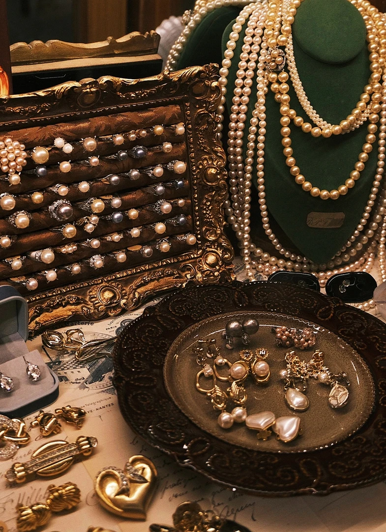 铜合金贝壳耳饰 热门时尚饰品 锆石项链戒指  自选一单一付两单飞