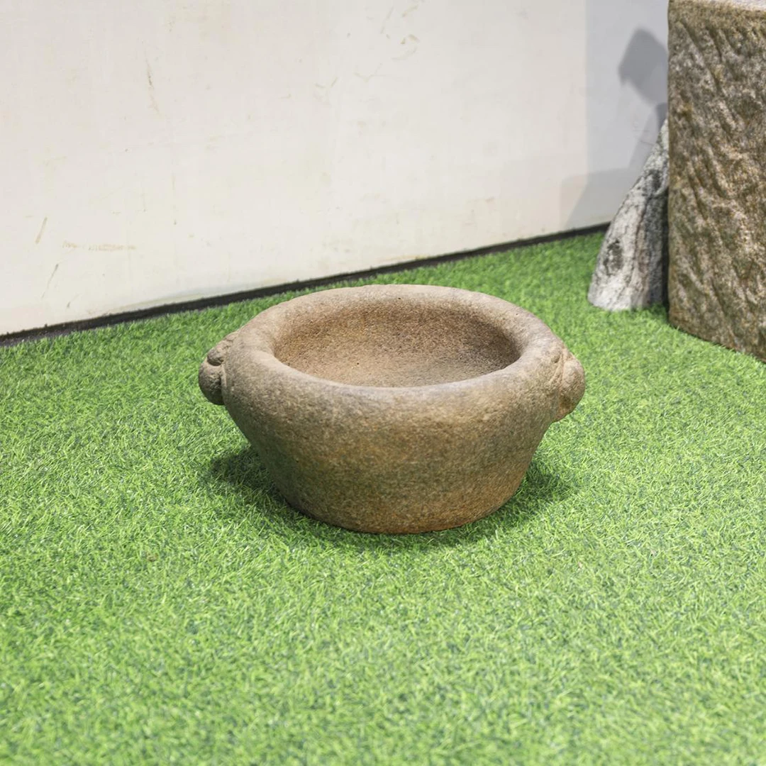 户外庭院园艺装饰仿石小花盆花园布置创意盆栽盆器阳台造景观摆件