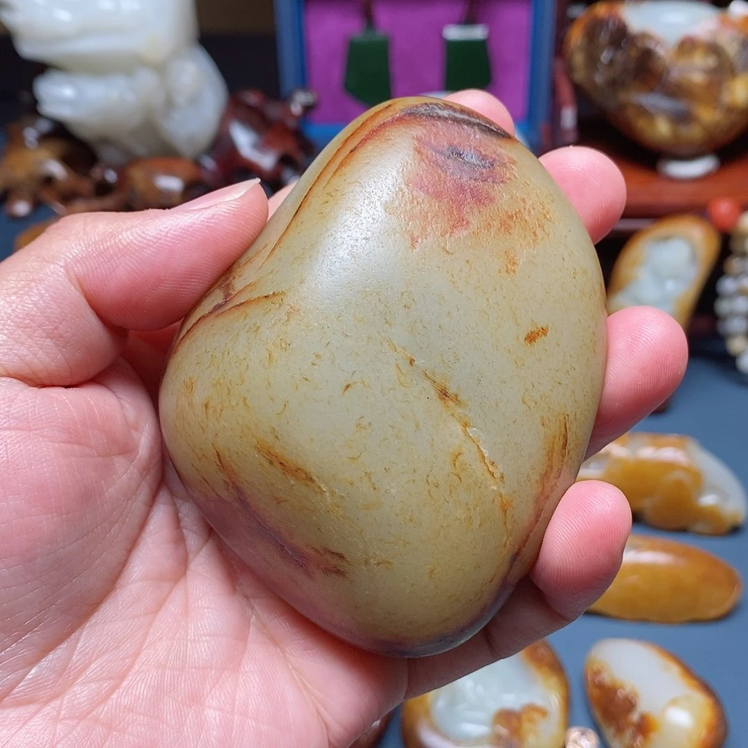 和田玉把件未镶嵌