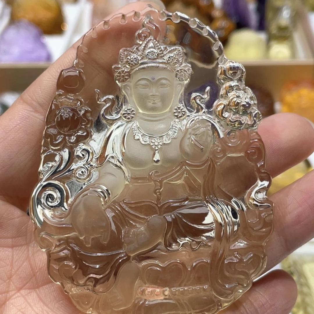 颈饰未镶嵌水晶定制