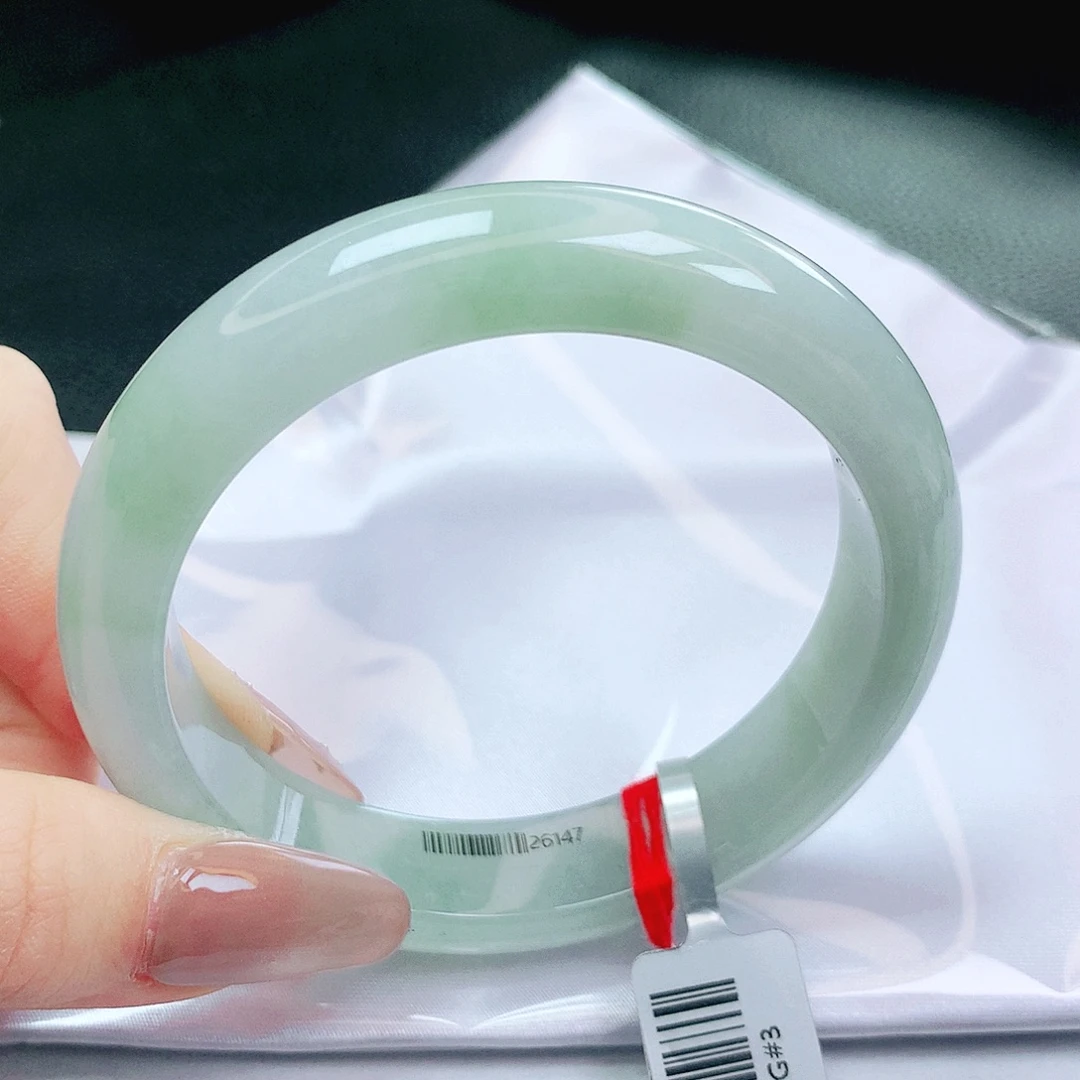 翡翠未镶嵌手镯缅甸天然a货翡翠