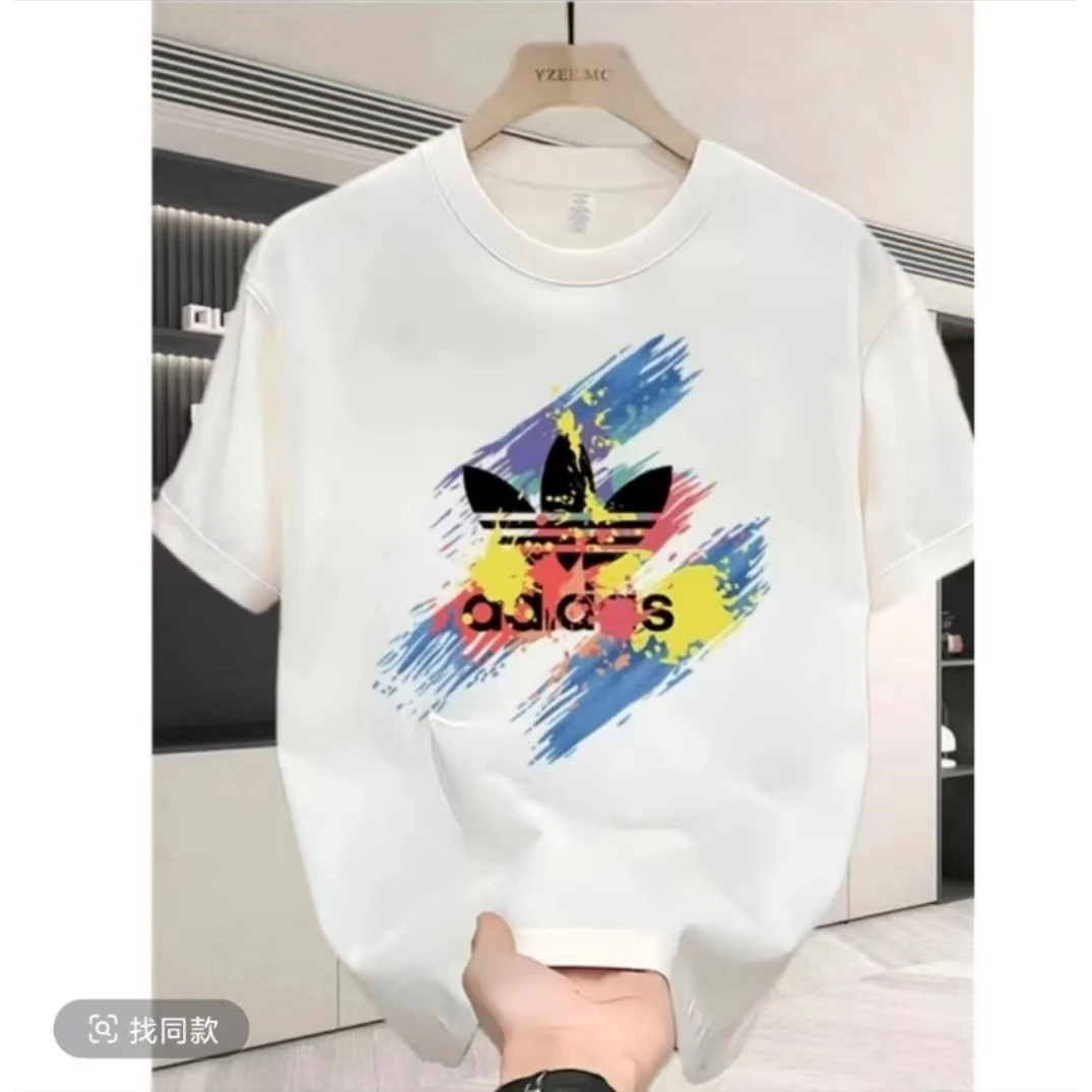 37【一折粉丝福利】潮牌男女同款圆领百搭T恤