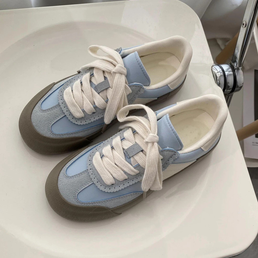 板鞋休闲鞋运动鞋减震女女鞋厚底春季学生休闲风小白鞋百搭