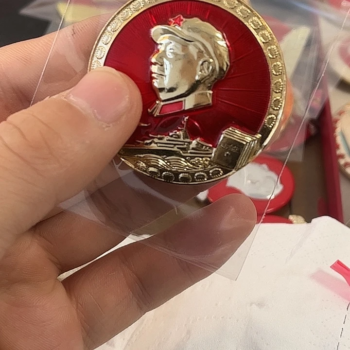 福***长像章一一一高贵轻复古一一一