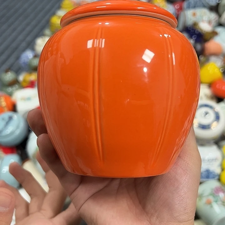 茶叶罐陶瓷家用储物罐瑕疵品介意勿拍