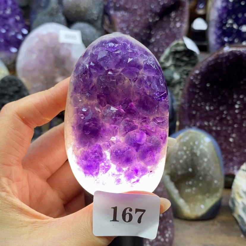 【闪购商品】未镶嵌大型摆件（非配饰）紫晶