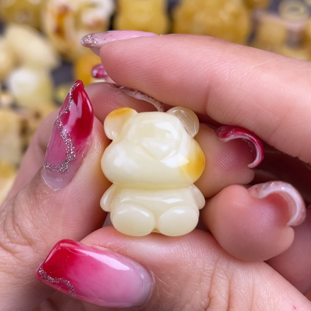 琥珀裸石未镶嵌蜜蜡