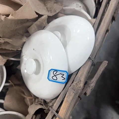 瓷片国营厂库存微瑕11厘米83