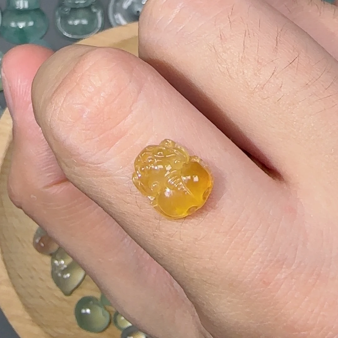 颈饰未镶嵌翡翠貔貅