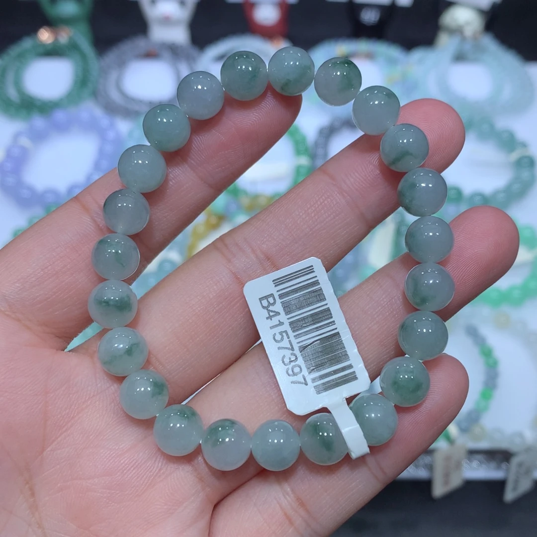翡翠未镶嵌手串天然