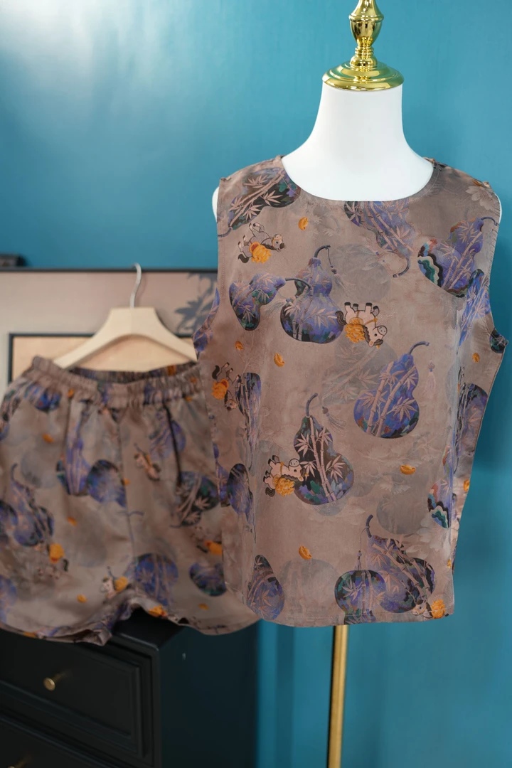 套装102女士背心短裤套