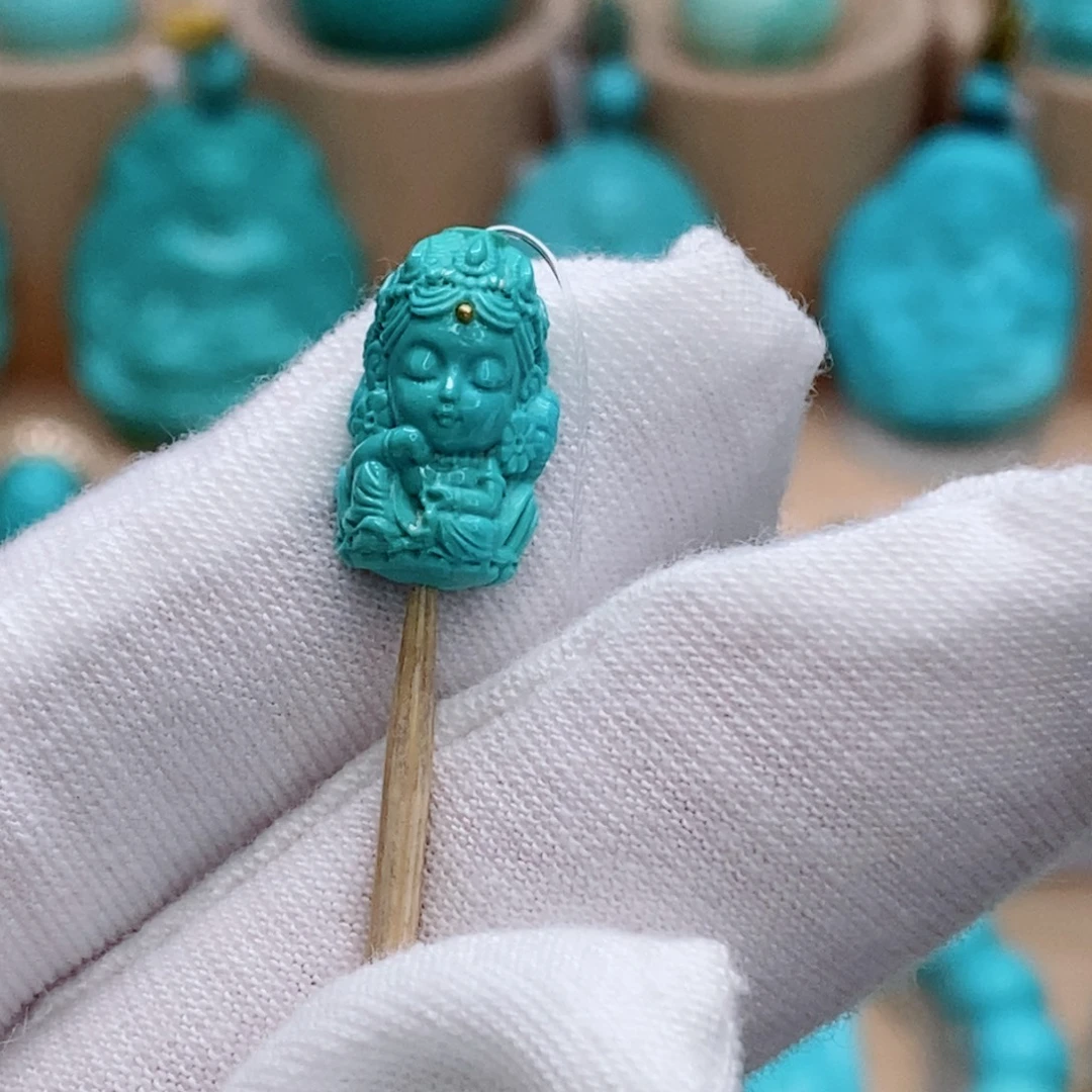 绿松石未镶嵌珠宝奇石