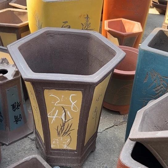 花盆紫砂透气花盆