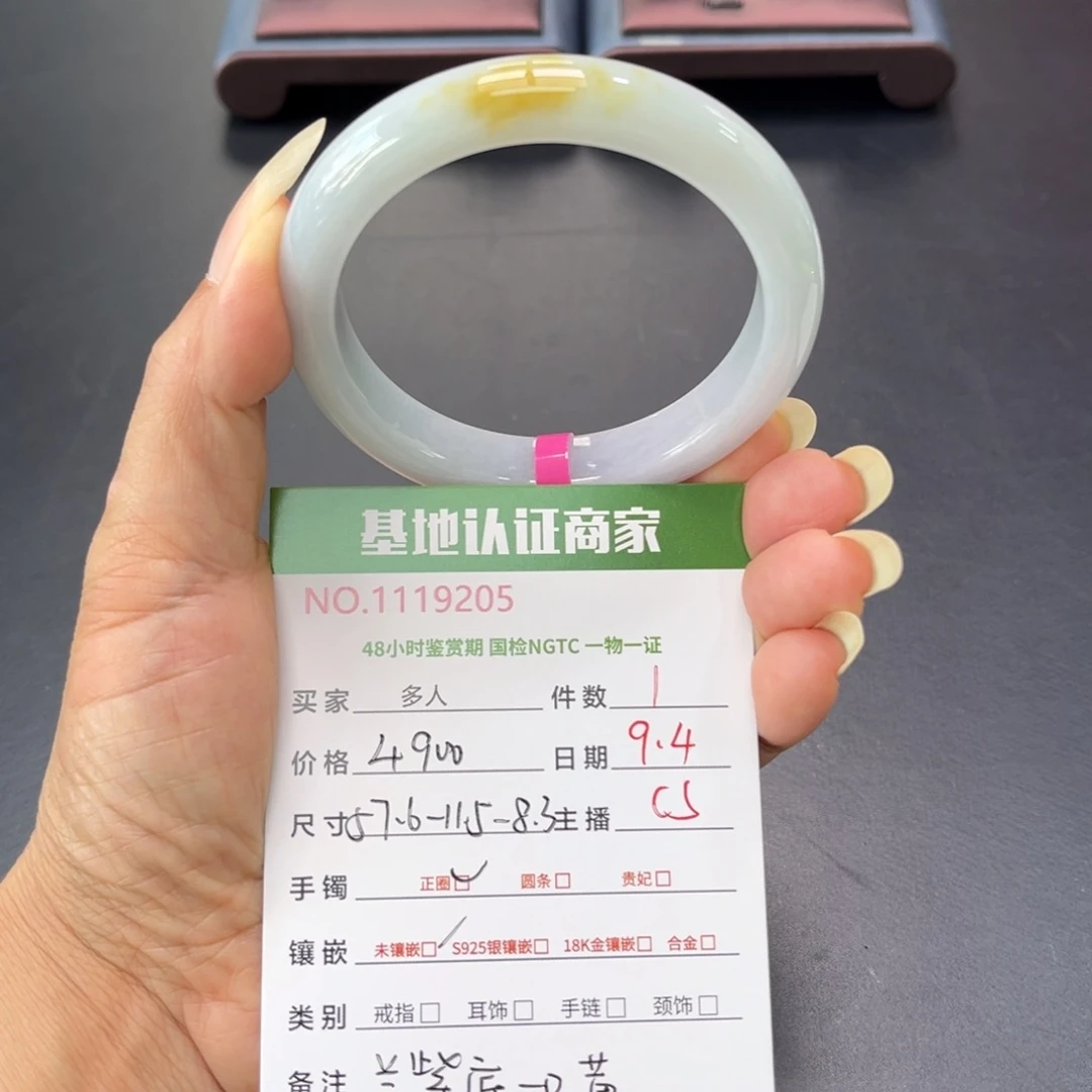 未镶嵌手镯翡翠多人