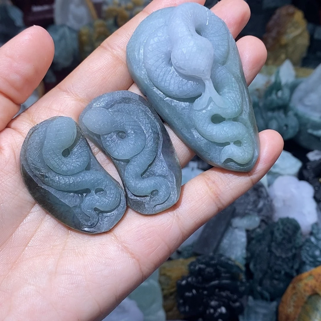 【闪购商品】定制翡翠未镶嵌隐****店翡翠