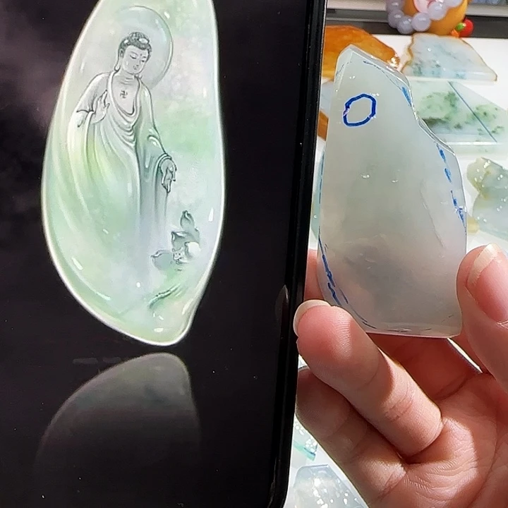 定制翡翠未镶嵌翡翠定制