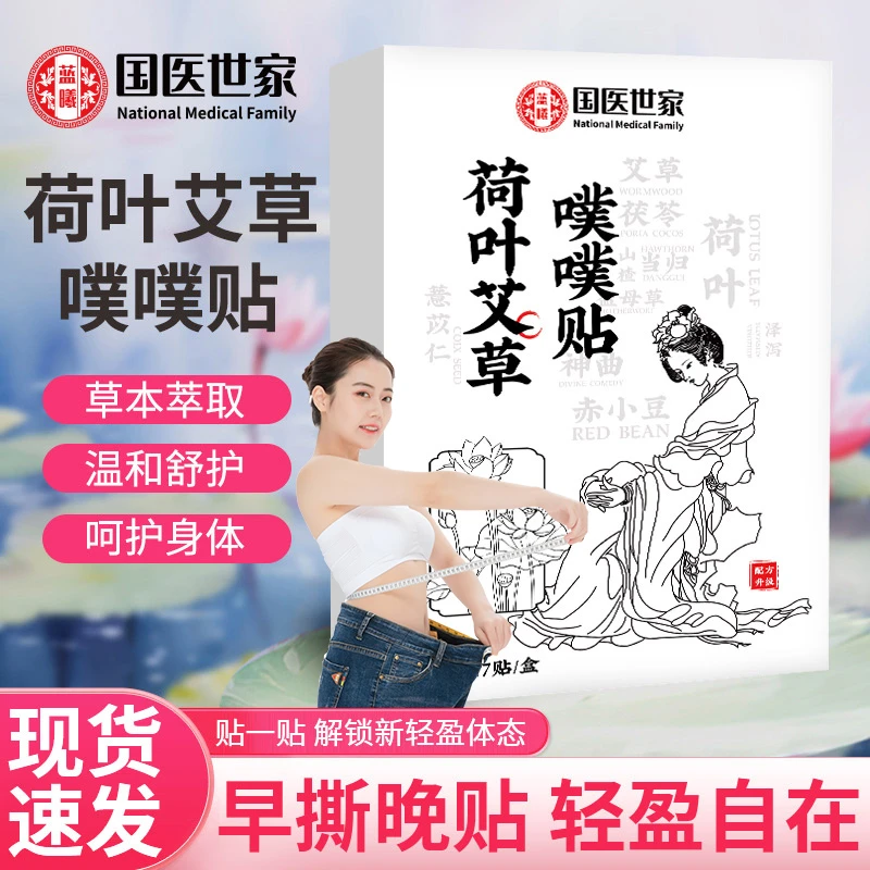 国医世家荷叶艾草噗噗贴草本萃取温和舒适 XZD-1
