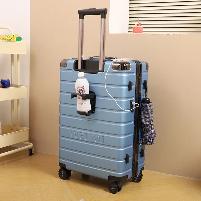 新疆西藏包邮WEIMI威米usb充电多功能旅行行李箱高档高端行李箱防