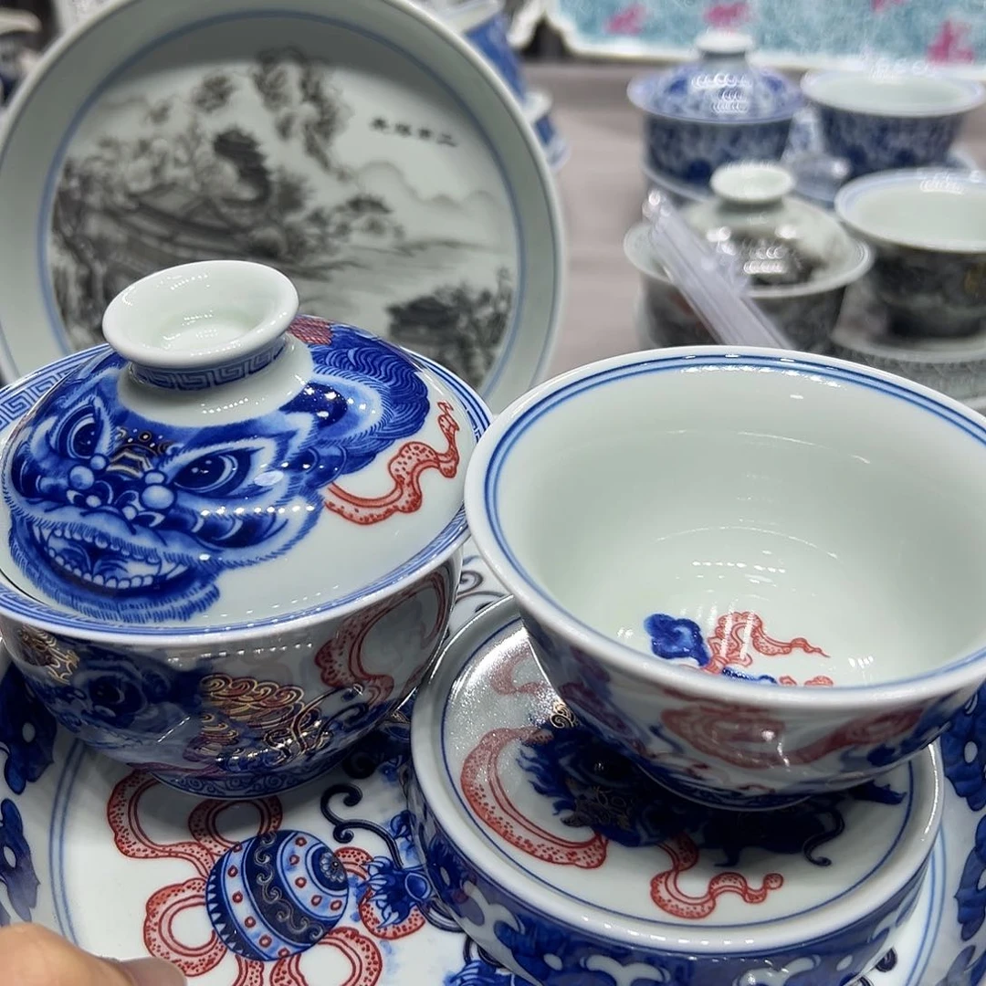 瓷片用****0景德镇高端瓷器茶具