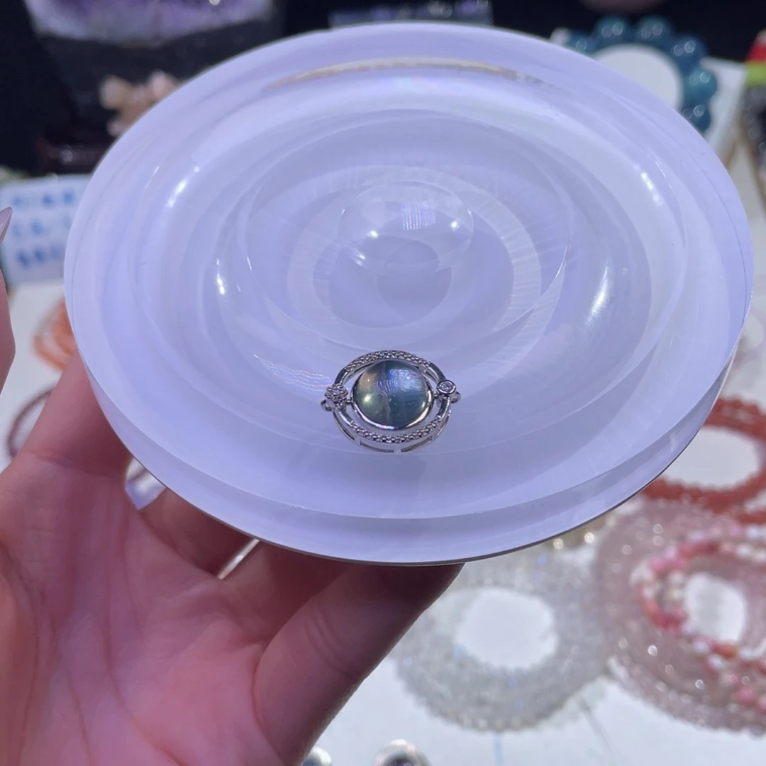 未镶嵌手链水晶绿萤石小配件