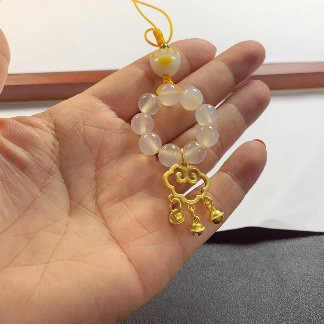 玛瑙/玉髓合金颈饰
