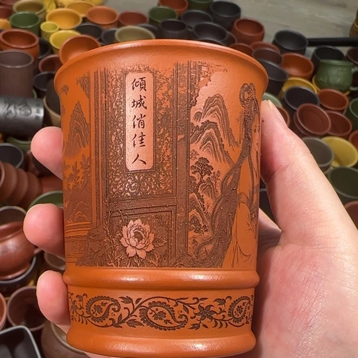茶杯紫砂全手工紫砂