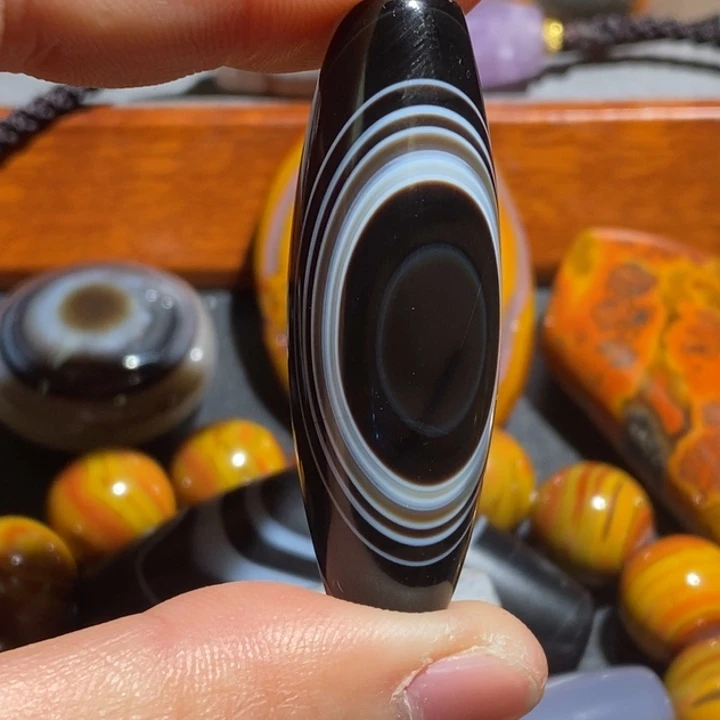 锅***肉玛瑙/玉髓未镶嵌颈饰