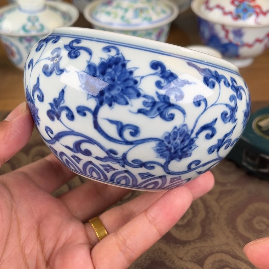 杯微瑕景德镇陶瓷水洗