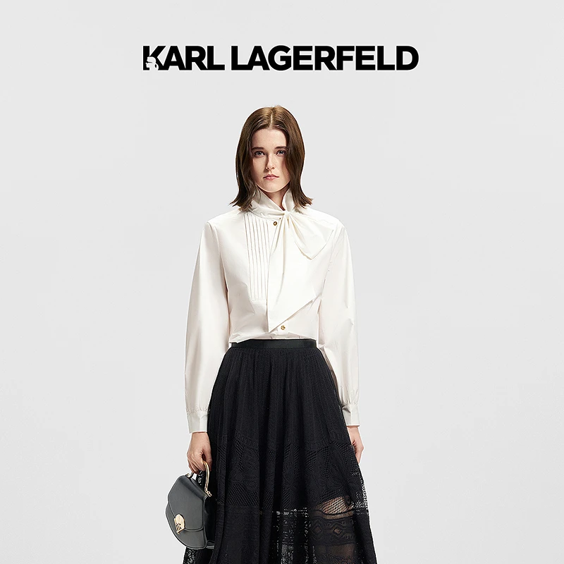 Z094【赵老板专属】KARLLAGERFELD25春新款长袖衬衫M21E1601