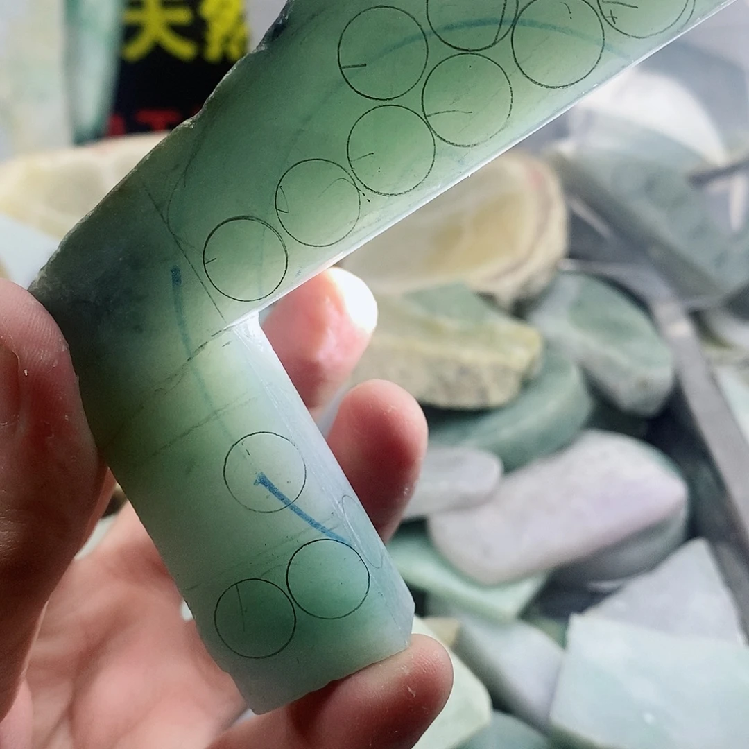 翡翠散珠天然缅甸翡翠a货79