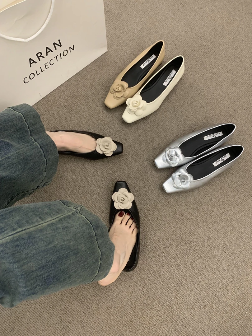 断码舒适清仓春夏秋冬浅口粗跟单鞋夏季平底鞋