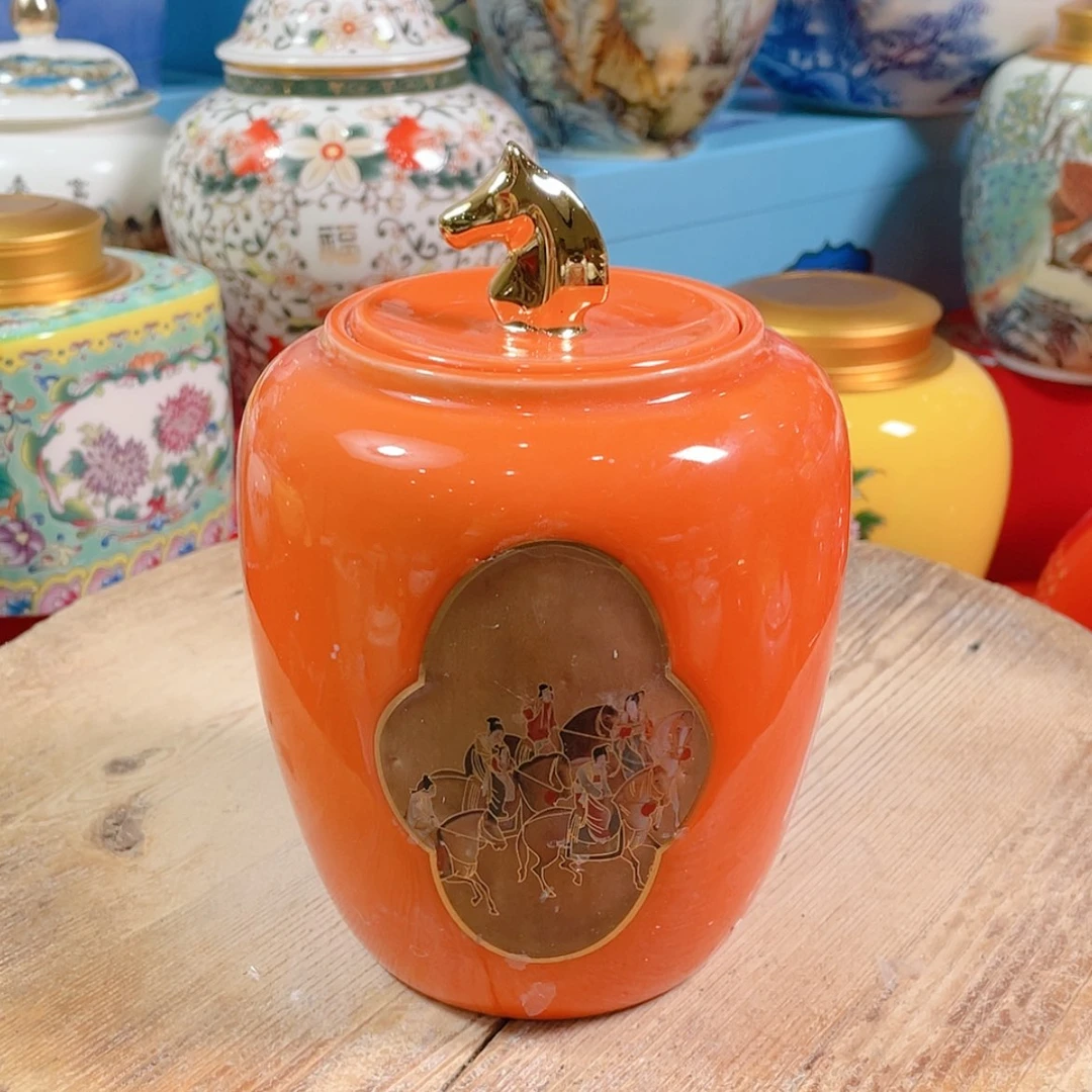 【闪购商品】罐陶瓷茶叶罐密封罐