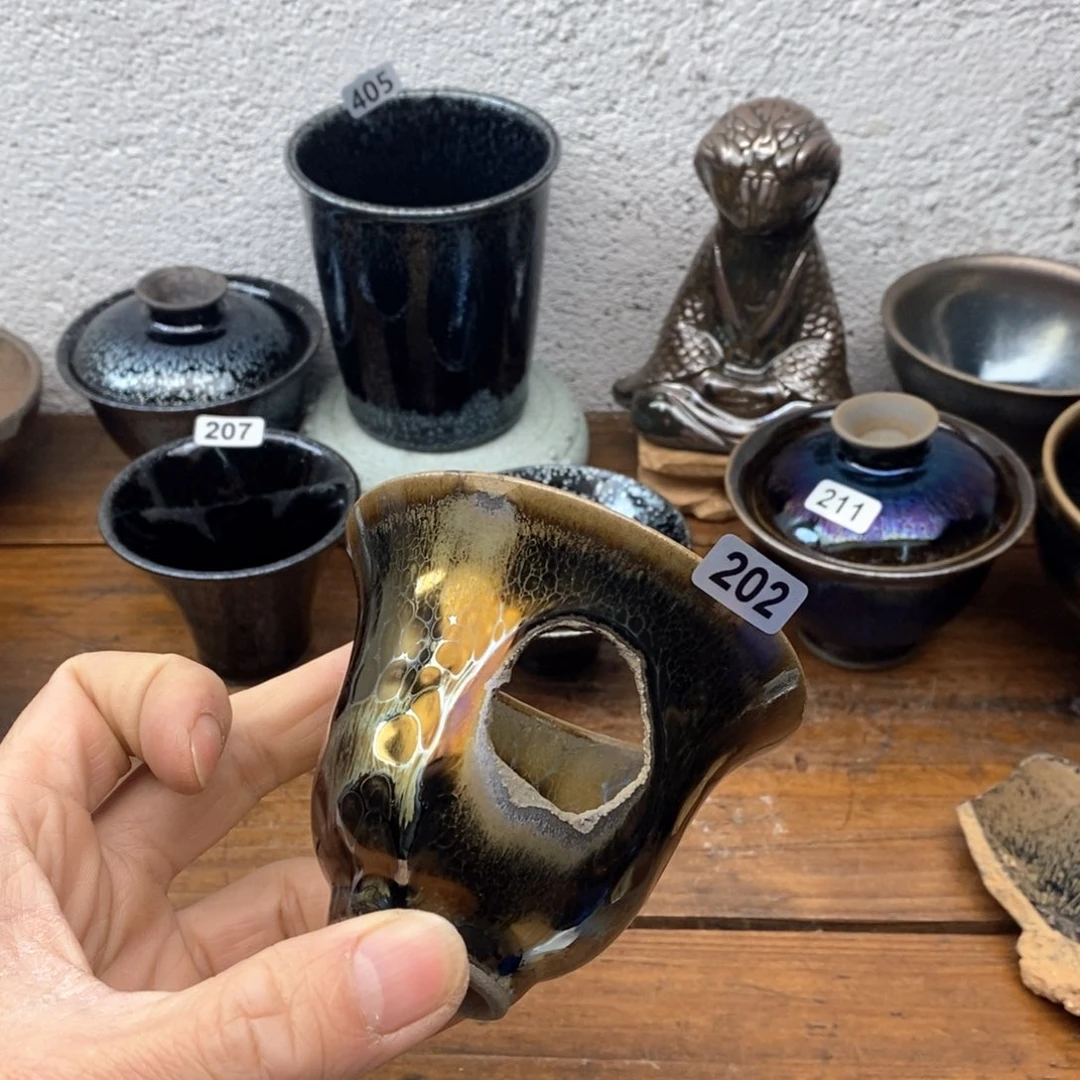 茶盏大*子建盏主人杯漂亮202