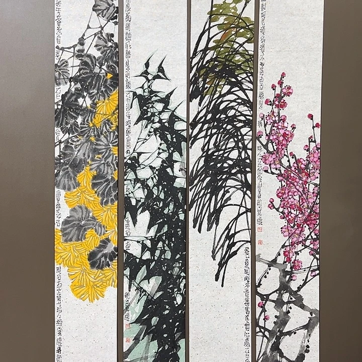 国画孙景隆  手绘原创