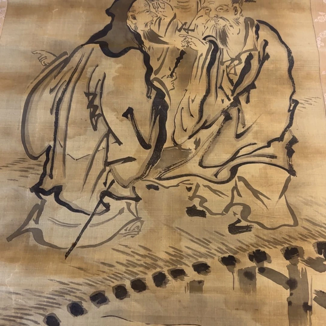 书法清**书卷轴绢本绫裱83