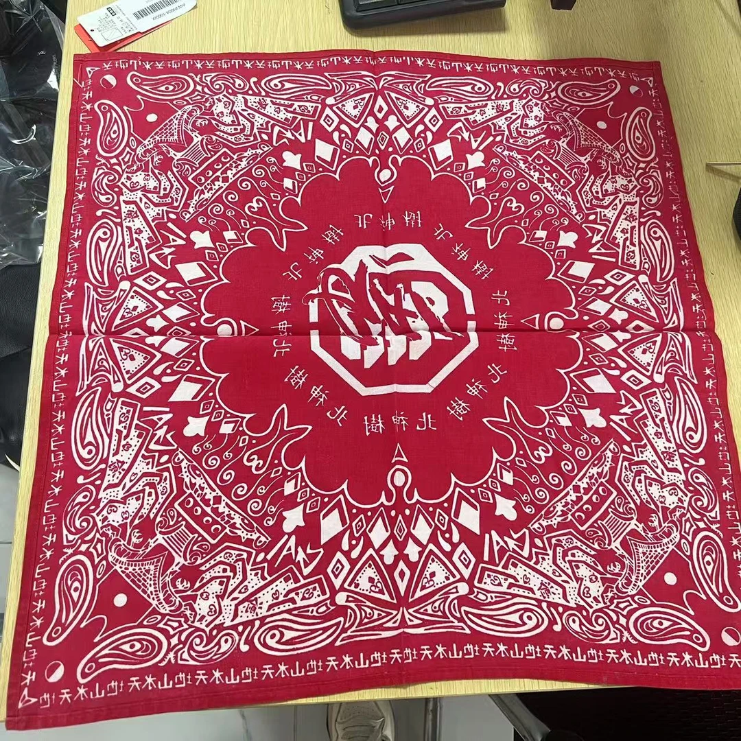 (B品以直播展示为主）李宁围巾男女红色围脖头巾AWJN004