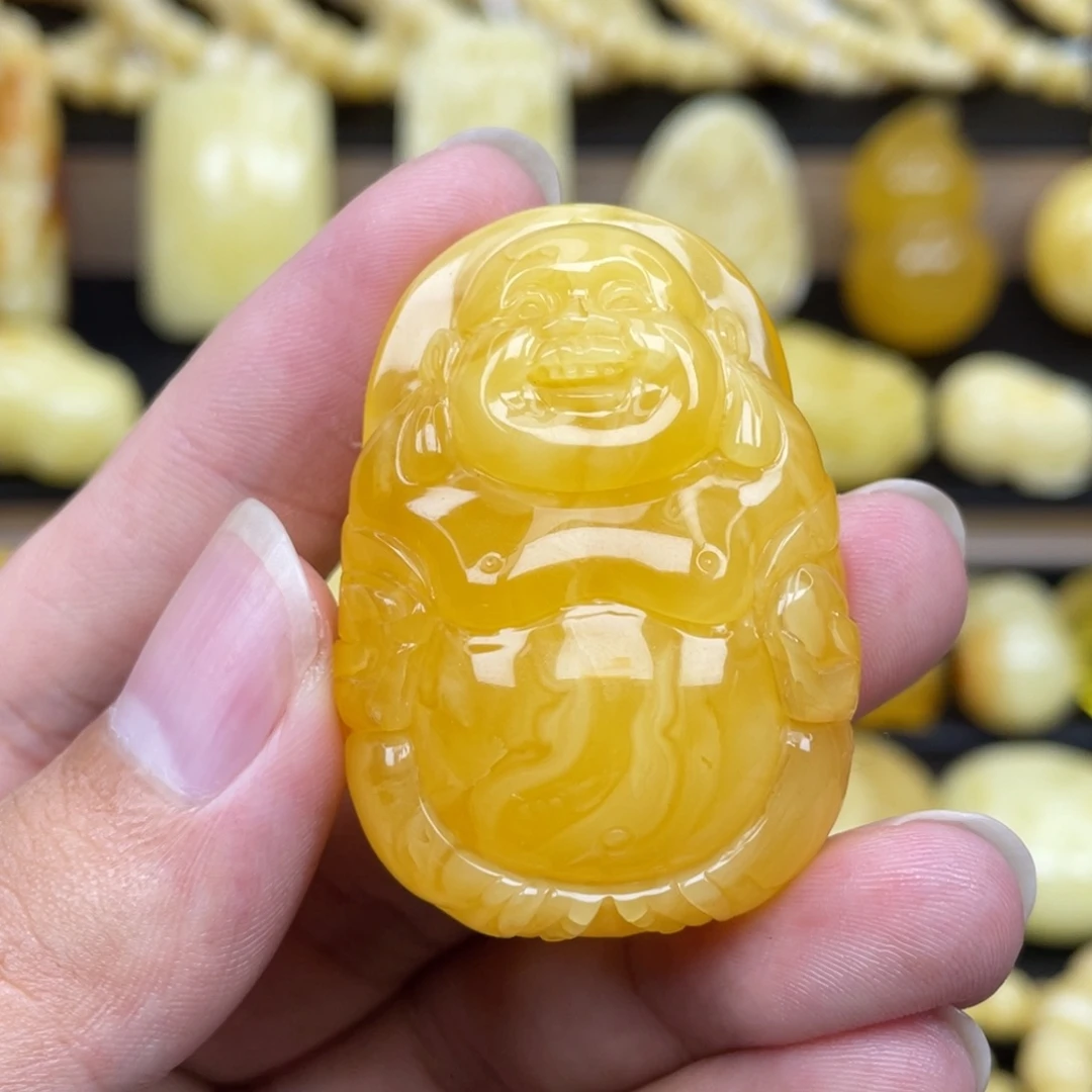 琥珀未镶嵌裸石琥珀蜜蜡