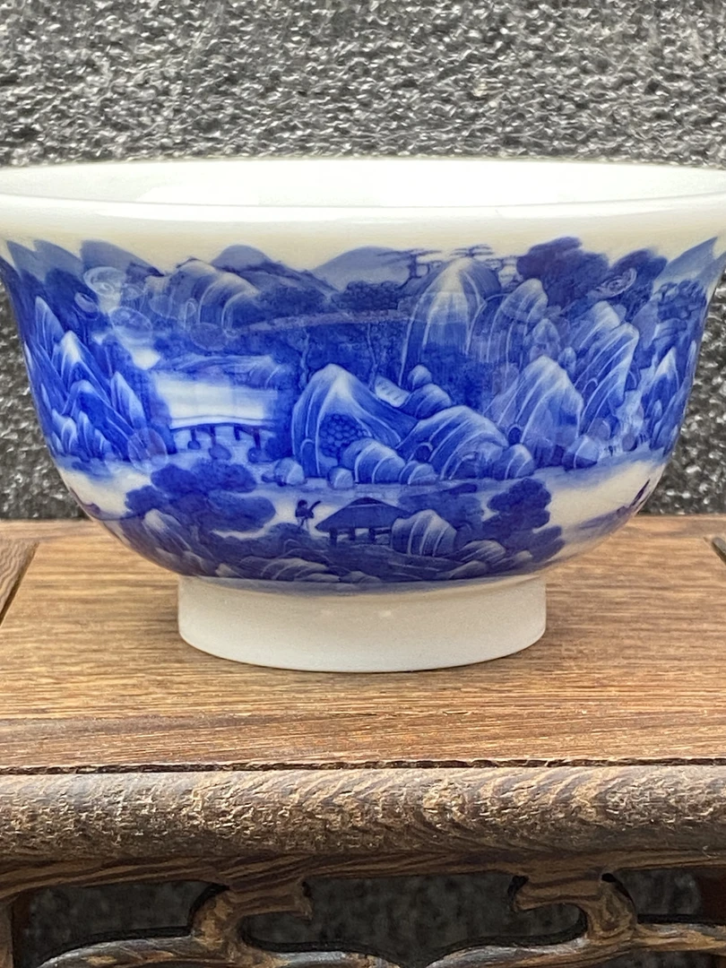 明煜珍藏山水杯杯