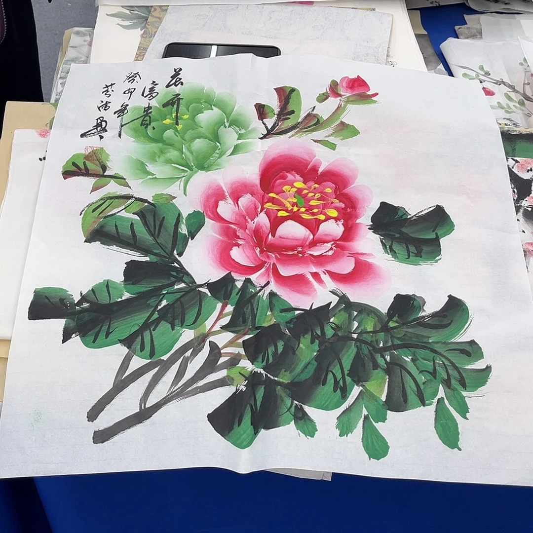 国画纯手绘作品欣赏