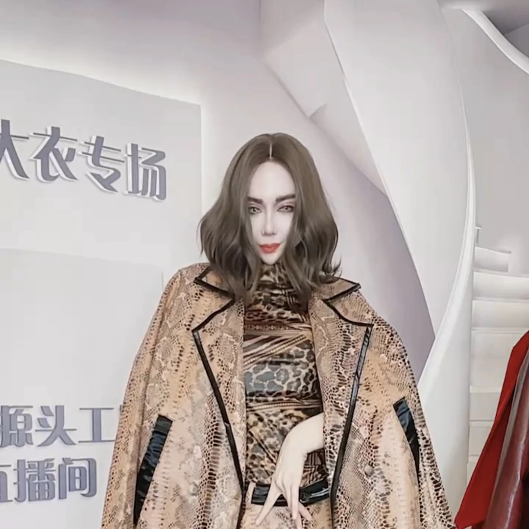 SJQ20221002轻奢大落肩长款风衣外套解构设计套装